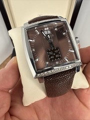 Tag Heuer Monaco Diamond WAW1316 – Quartz – Box and Card