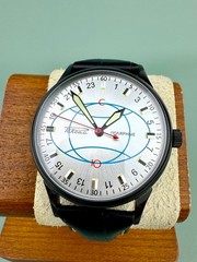Raketa Polar 24 Hour Mechanical Watch 2623.N 19 Jewels Men’s Wristwatch