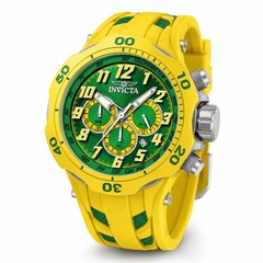 Invicta VENOM HYDRA Men’s 52mm Quartz VD53 Watch Chrono Yellow/Green 50510 NIB
