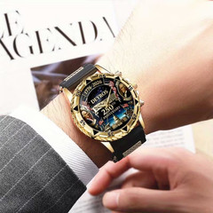 2pcs Fashion Sport Quartz Men’s USA 250th Anniversary Watch Set