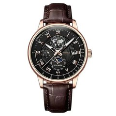 2026 New Luxury Men’s Sport Watch Fashion Top Waterproof Luminous Leather