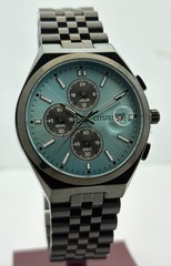 Vintage Men’s Citizen Chrono Quartz Blue Dial Sub-Sec/Date Wristwatch