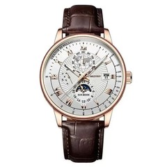 2026 New Luxury Men’s Sport Watch Fashion Top Waterproof Luminous Leather