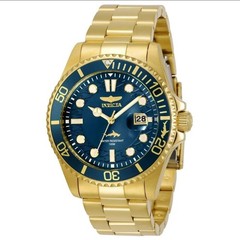 Invicta 30024 Men’s Pro Diver Quartz Men’s Watch Gold/Blue. Brand New In Box!