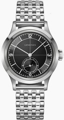 Longines Heritage Men’s Black Watch – L2.828.4.53.6 – Never Worn