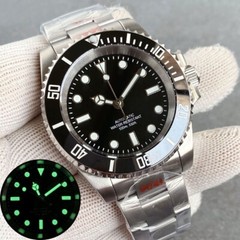 200M Diving Lume 40mm NH35 Black Dial Ceramic Insert Automatic Men Watch No Date