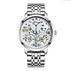 AILANG Men’s Automatic Watch Double Tourbillon Mechanical Luminous Waterproof