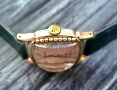 Antique Wadsworth Elgin Mens Art Deco Tank Watch 10k RGP
