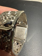 Vintage Vivani by Accutime Lady’s Watch Decorative Cuff Band – Beautiful