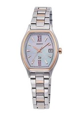 ORIENT Watch io LIGHTCHARGE RN-WG0010A Solar Women’s Stainless Steel Silver NEW