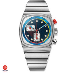 Brew Watch Co Super Metric Electric Blue MTRC-BLU-RD Chronograph Watch Japan