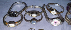 Big Lot 64 Varying Age Watches Mostly Ladies Many Maker Names Not Tested