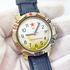 ⭐Vintage Soviet watch Vostok Komandirskie 2414.A general’s made in USSR 1980s.*