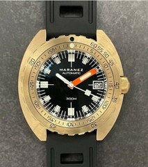 Maranez Samui Brass Black Orange Hand – New Shipped from USA