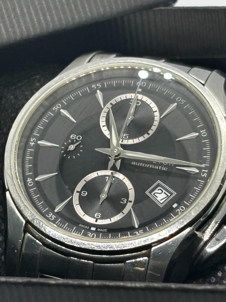 HAMILTON Jazz master H326160 Date black Dial Automatic Men’s Japanese Seller