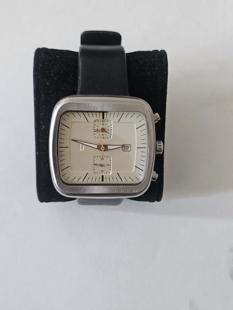 Brew Watch Co. LMTD Edition Special Blend Silver and Tan. RARE COLLECTOR’S EDTN