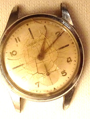 Wadsworth Wristwatch 17J Vintage Parts or Repair AS 1124D Swiss