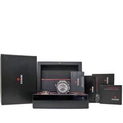 Tudor NEW Heritage 70330 Steel Grey Black BOX FACTORY WARRANTY DATED 2023 #TD3