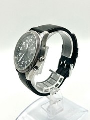 CITIZEN H11A-S068517 Eco-Drive Radio Solar Date Men’s Black Dial Watch