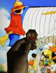 STRAW HAT Custom Modded Casio AE1200 One Piece Watch