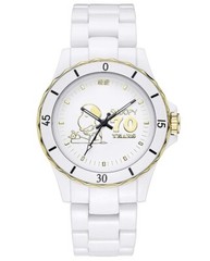 Peanuts Snoopy 70th Anniversary Limited Hybrid Ceramic Watch White NEW