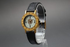 Vintage 1993 N MINT Quartz Seiko Person’s V701-1M90 Gold Womens Watch JAPAN