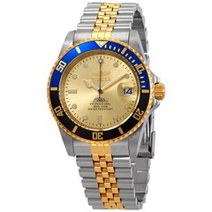 Invicta Pro Diver Automatic Gold Dial Batman Bezel Men’s Watch 29181