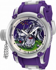 RARE Invicta 52mm Artist Russian Diver Limied Edition “Bad Dog App” Swiss Watch