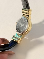 Black Hills Gold 12K Ladies Cuff Watch NOS Box Papers Receipt Adjustable 5-8.5”