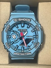 G-SHOCK MANGA THEME GA-2100MNG-2AJR Sky Blue Casio Watch Octagon Pre Japan