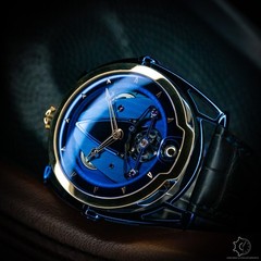 De Bethune DB28 Kind of Gold Blue Titanium Rose Gold DB28BRUS Box & Papers