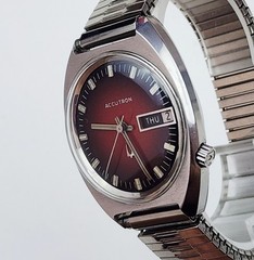 Men’s Vintage 1972 TUNING FORK Watch ACCUTRON Cal.2182