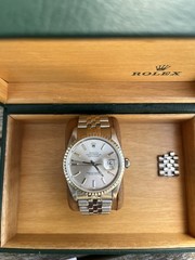eBay Live – Rolex Datejust 36mm Silver Dial Jubilee Bracelet 16220 – 1989