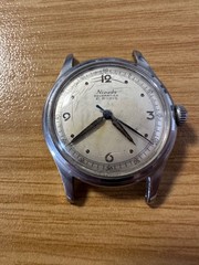 vintage NIVADA AQUAMATICA Bumper Automatic watch 34.5mm