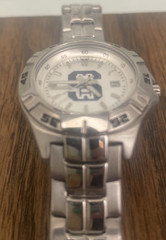 Vtg Fossil Watch Stainless Steel 100M 330ft Water Resistant PR 5339 1.5″Dial