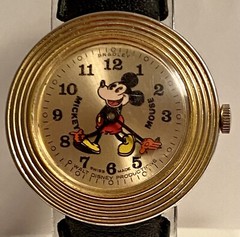 “Mickey” BRADLEY_1970s Vintage_40mm Art Deco_Swiss Made Mechanical Mens Watch