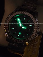 Invicta – Grand Diver #821 Limited Ed Automatic – Platinum MOP mens watch Pro