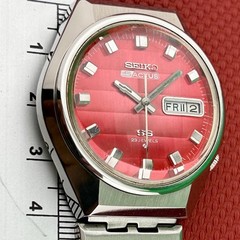 Vintage 1973 Seiko 5 Actus SS 6106-8680 On Original Bracelet – Proof Of Service