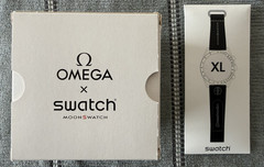 Swatch x Omega MoonSwatch Mission to the Moon – FULL SET – 2 OFFICIAL STRAPS