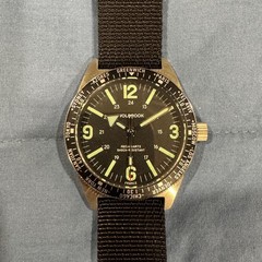 Wolbrook Skindiver Worldtimer Mecaquartz Watch – Little Use – 40mm – Dive Watch