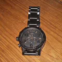 Nixon The 51-30 Chrono with brand new battery and all original links.