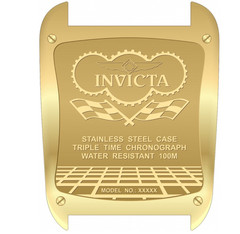 Invicta S1 Rally Dualshift Men’s 42mm MOP Dial Triple Time Chrono Watch 49635