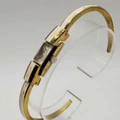 Vintage Kurz 17 Jewel Enamel Band Mechanical 11mm Watch Running