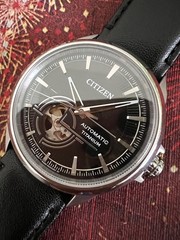 Citizen Skeleton Automatic 8229 Mens Wrist 20.5cm/8.1in