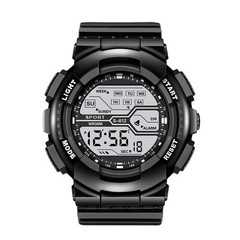 55mm Men’s Outdoor Military Digital Smart Watch LED Waterproof Sports Gym Gift