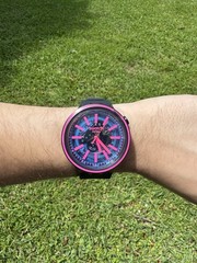 NEW🚨 Swatch BLUE TASTE Solar Spectrum SO27B111 Big Bold 47mm Watch