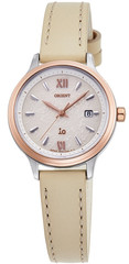 Orient Watch Quartz Solar-Powered Ladys An Elegant Rose Gold and Ivory