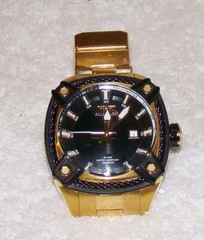 Invicta Bolt Men’s Watch – 50mm, Gold (31351) Analog, Scratch – Water Resistant