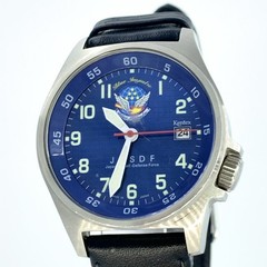 KENTEX Blue Impulse S455M-04 316L Quartz JASDF Date Blue Dial Wristｗatch 10ATM
