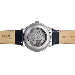 Orient Bambino Men’s Watch RA-AC0024L30B Classic NavyBlue Dial Leather Strap 30M
